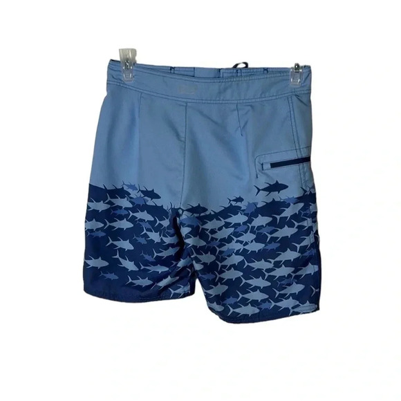 Vineyard Vines short swim trunks,men size 28.Blue, side zip pocket,whale,logo - Picture 4 of 15
